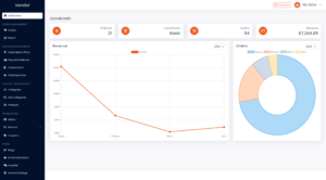 Myowncart dashboard
